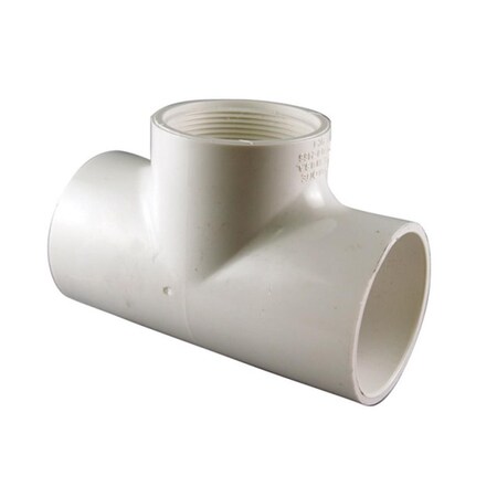 Pinpoint Charlotte Pipe & Foundry PVC024012600HA PVC Reducing Tee 0.5 x 0.5 x 0.75 in., 6PK PI148295